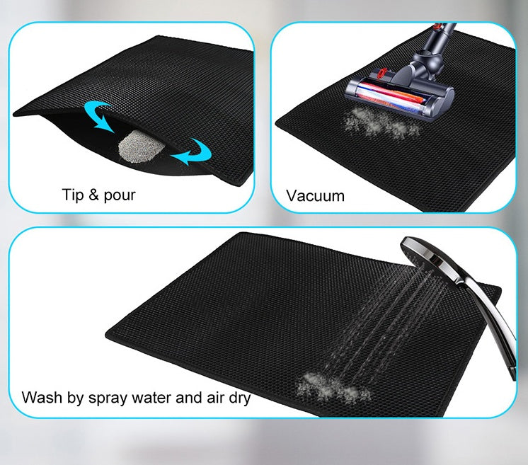 Honeycomb Waterproof Urine Proof Cat Litter Pad For All Pets