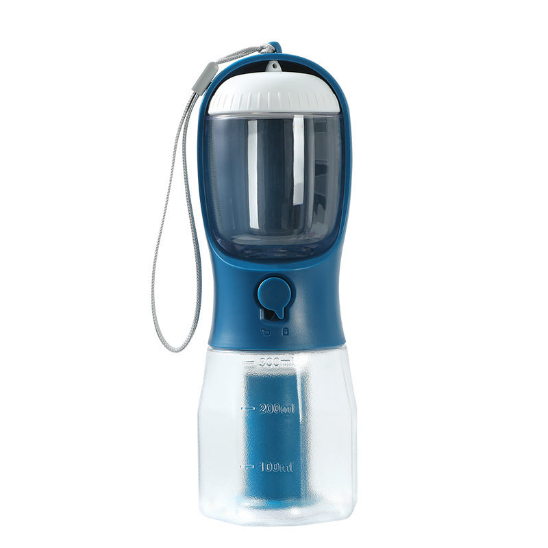 Three-in-one Portable Small Multi-functional Pet Water Cup, Food Cups & Garbage Bag