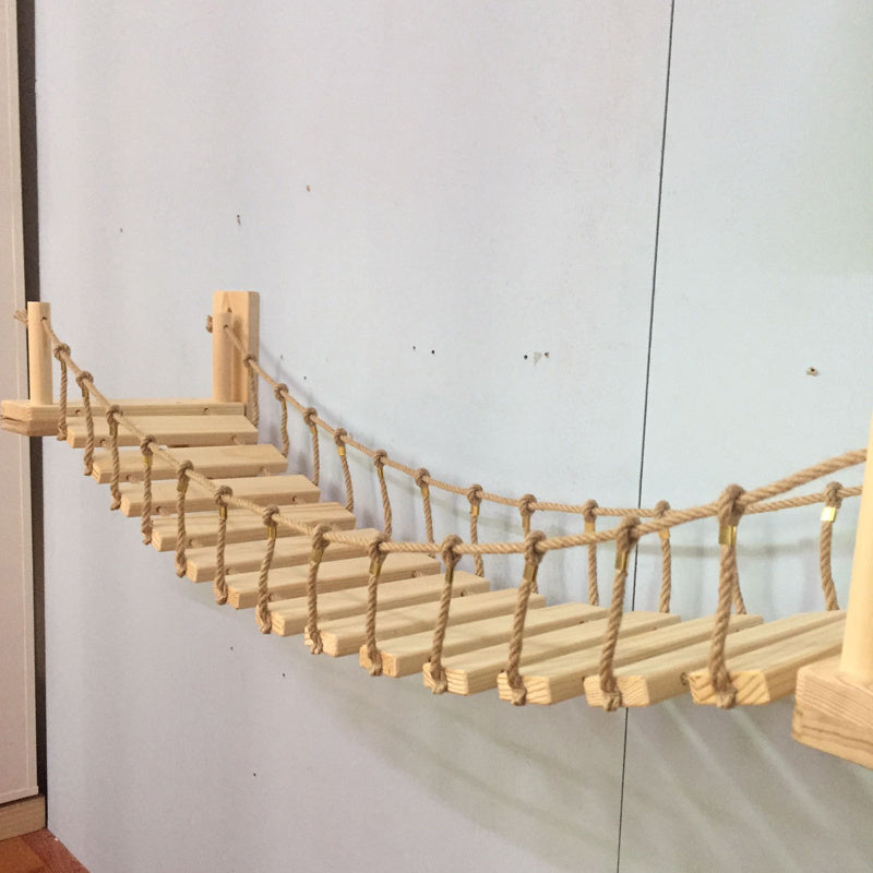 Comfortable Wall Hanging Cat Furniture of Pine Wood