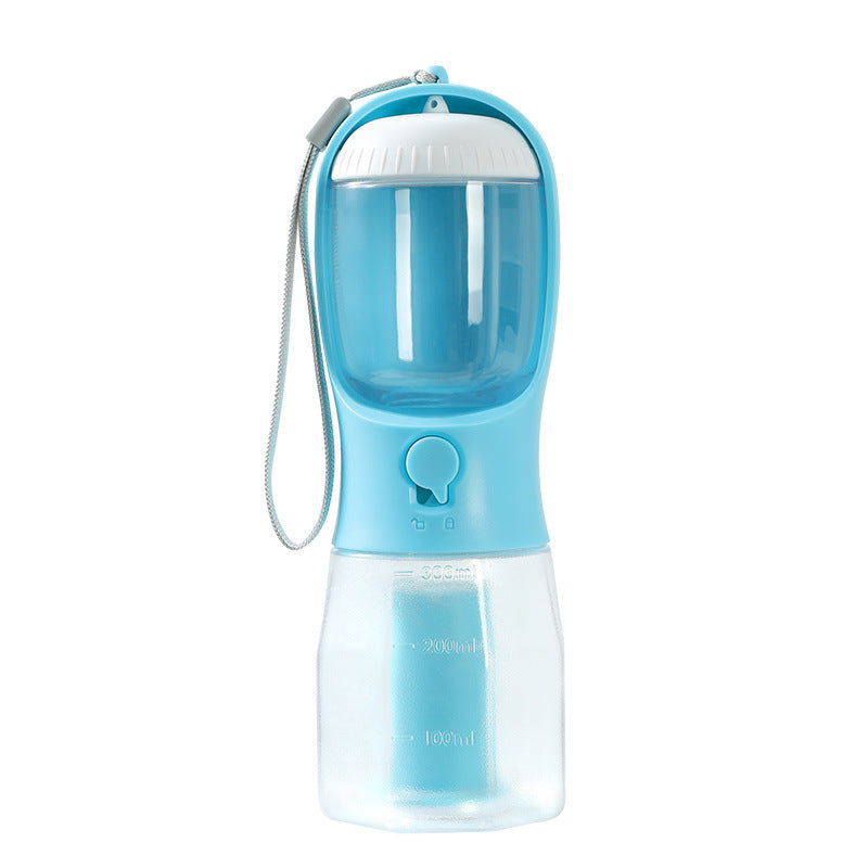 Three-in-one Portable Small Multi-functional Pet Water Cup, Food Cups & Garbage Bag