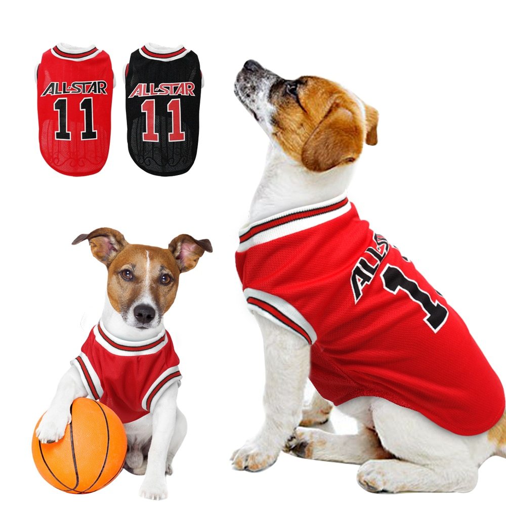 Hot World Cup Ball Spring And Summer Breathable Lightweight Pet Vest