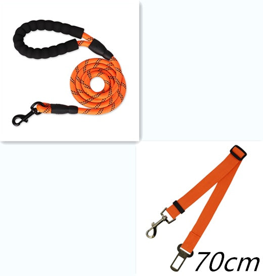 Reflective Nylon Pet Dog Leash For Small Medium Large Dogs Walking Training