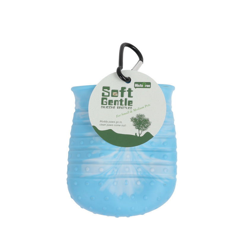 Soft Portable Pet Foot Cleaning and Washer Brush Cup
