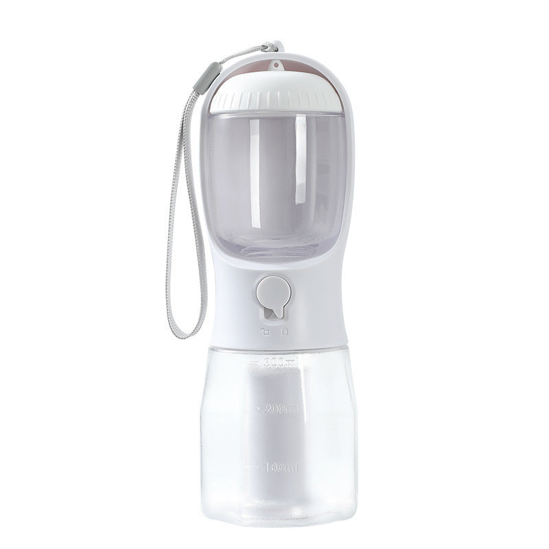 Three-in-one Portable Small Multi-functional Pet Water Cup, Food Cups & Garbage Bag