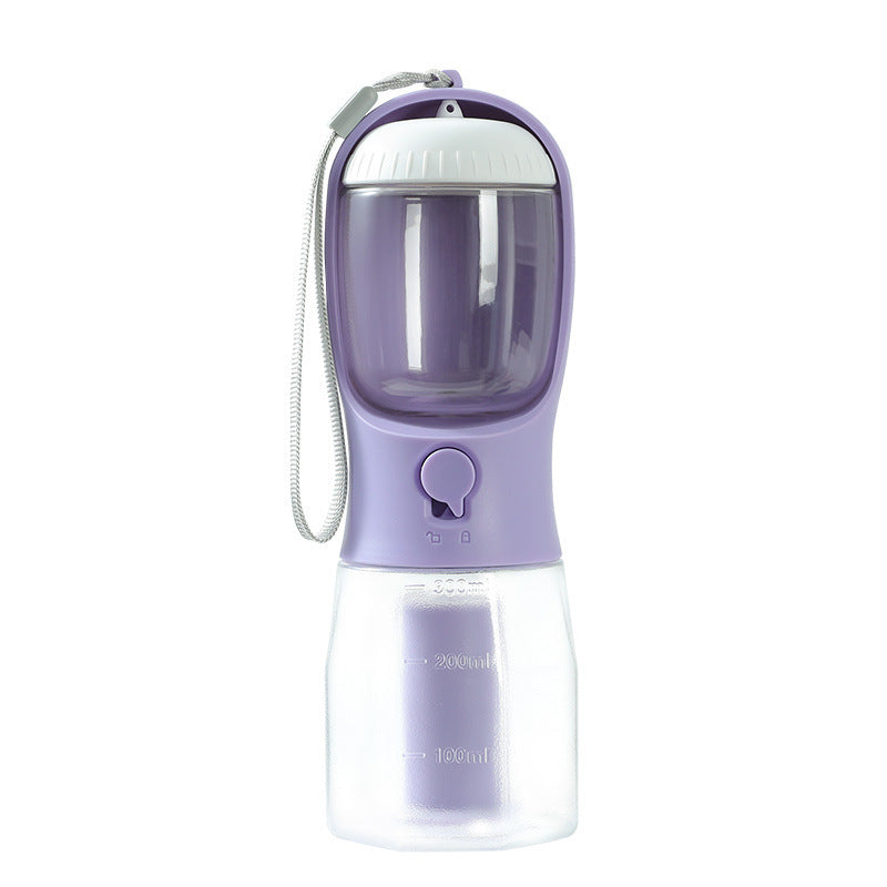 Three-in-one Portable Small Multi-functional Pet Water Cup, Food Cups & Garbage Bag