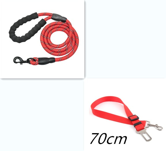 Reflective Nylon Pet Dog Leash For Small Medium Large Dogs Walking Training