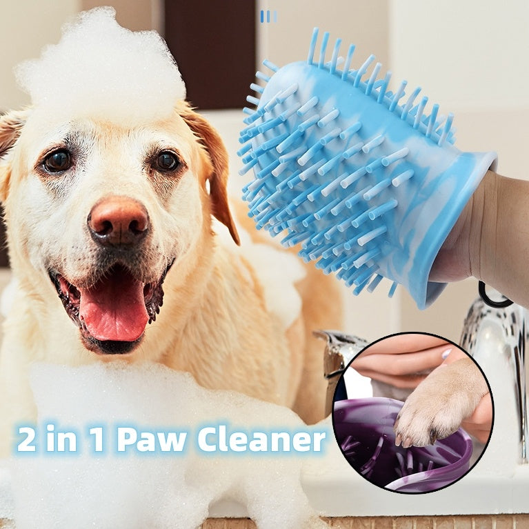 Soft Portable Pet Foot Cleaning and Washer Brush Cup
